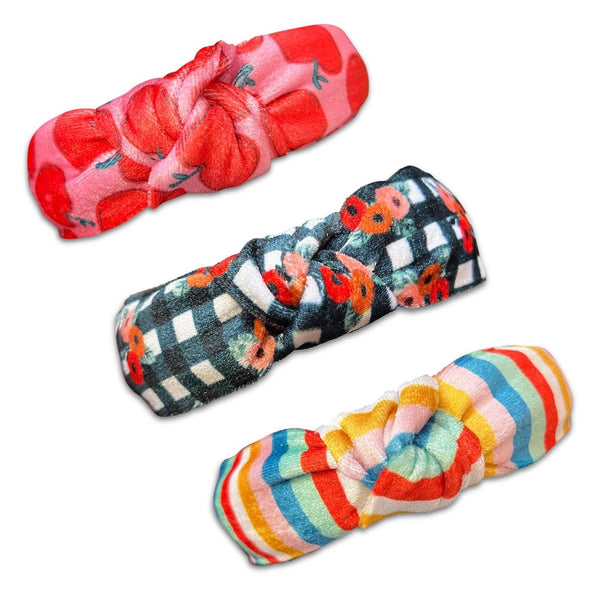 Fall Knotted Velvet Headbands *NEW!*-Clearance no slip hair clips-Flower No slip hair clips-Animal no slip hair clips-Star no slip hair clip-heart no slip hair clips-butterfly no slip hair clips-Moo G Clips