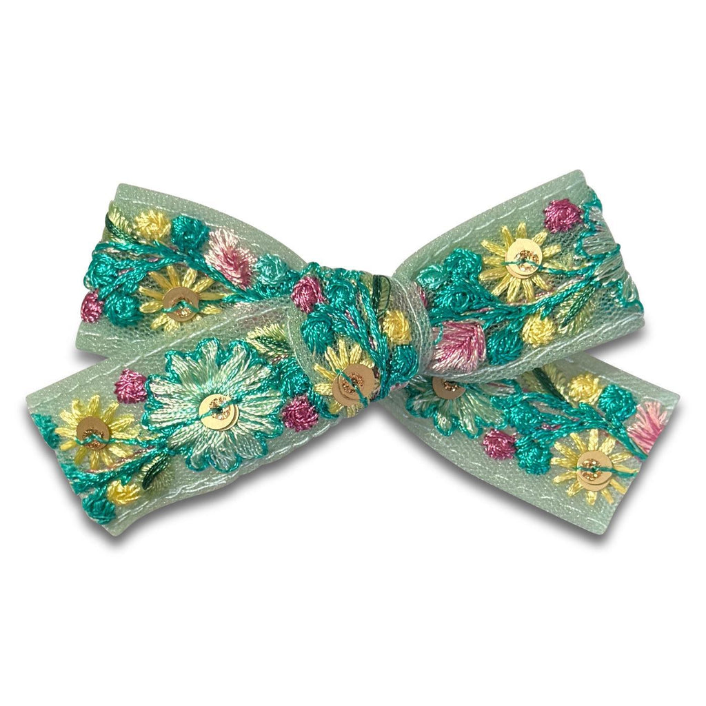Floral Embroidery Hair Bows-Clearance no slip hair clips-Flower No slip hair clips-Animal no slip hair clips-Star no slip hair clip-heart no slip hair clips-butterfly no slip hair clips-Moo G Clips