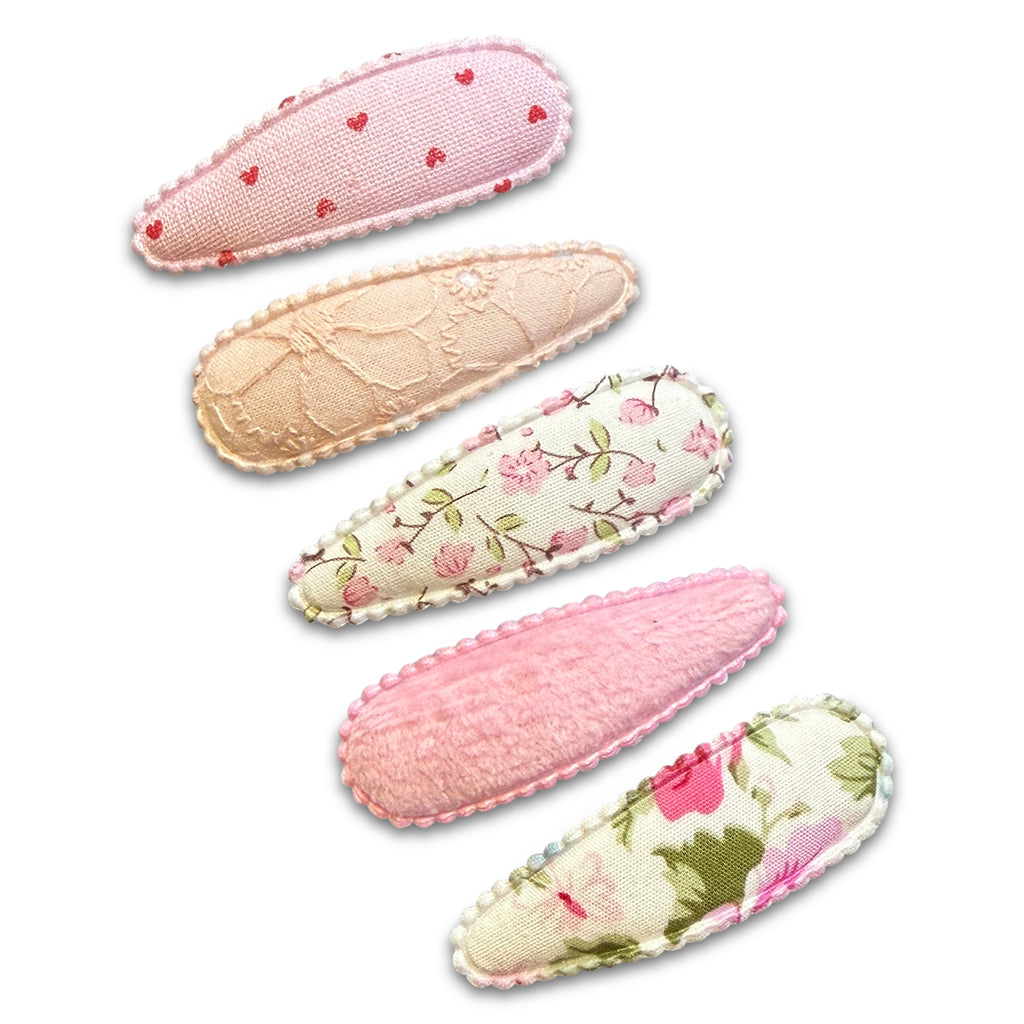 Garden Larger Simple Snap Clip Sets-snap clip hair clip - no slip hair accessories - party favor- baby-Moo G Clips