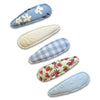Garden Larger Simple Snap Clip Sets-snap clip hair clip - no slip hair accessories - party favor- baby-Moo G Clips