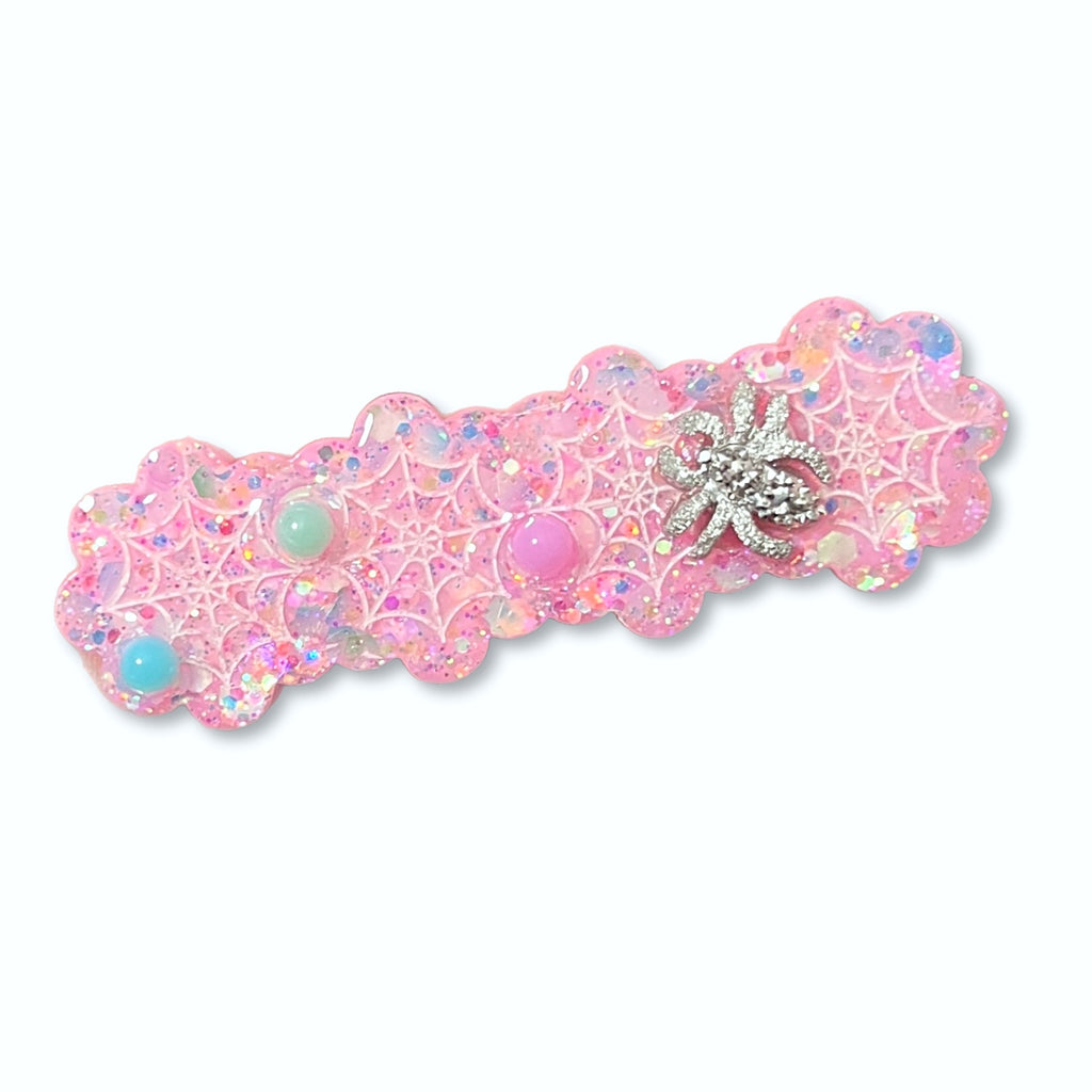 Glitter Hand Painted Wide Halloween Resin Hair Clips-Clearance no slip hair clips-Flower No slip hair clips-Animal no slip hair clips-Star no slip hair clip-heart no slip hair clips-butterfly no slip hair clips-Moo G Clips