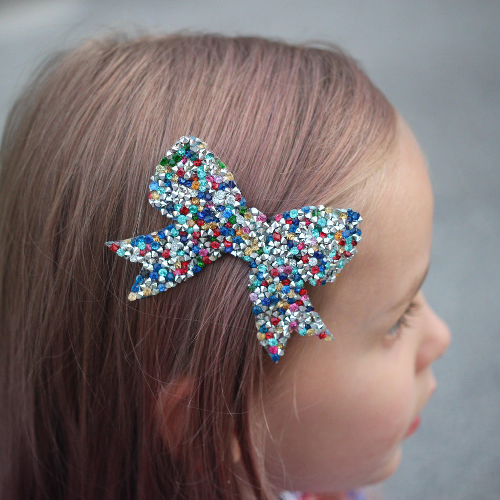 Glitter School Girl Hair Bows-Clearance no slip hair clips-Flower No slip hair clips-Animal no slip hair clips-Star no slip hair clip-heart no slip hair clips-butterfly no slip hair clips-Moo G Clips
