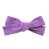 Hair Clips - Medium Velvet Hair Bows - Baby Bows - Baby Gift-no slip velvet hair bows no slip velvethair clips-Moo G Clips