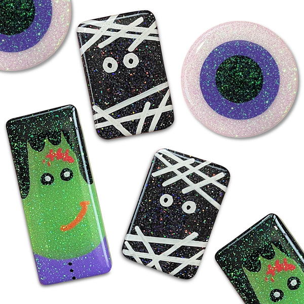 Halloween Friends Resin Hair Clips-Clearance no slip hair clips-Flower No slip hair clips-Animal no slip hair clips-Star no slip hair clip-heart no slip hair clips-butterfly no slip hair clips-Moo G Clips