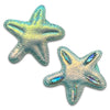Iridescent Starfish Applique Hair Clips-Clearance no slip hair clips-Flower No slip hair clips-Animal no slip hair clips-Star no slip hair clip-heart no slip hair clips-butterfly no slip hair clips-Moo G Clips