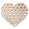 Leather Hearts *NEW colors added!*-no slip leather hair bows no slip leather hair clips-Moo G Clips
