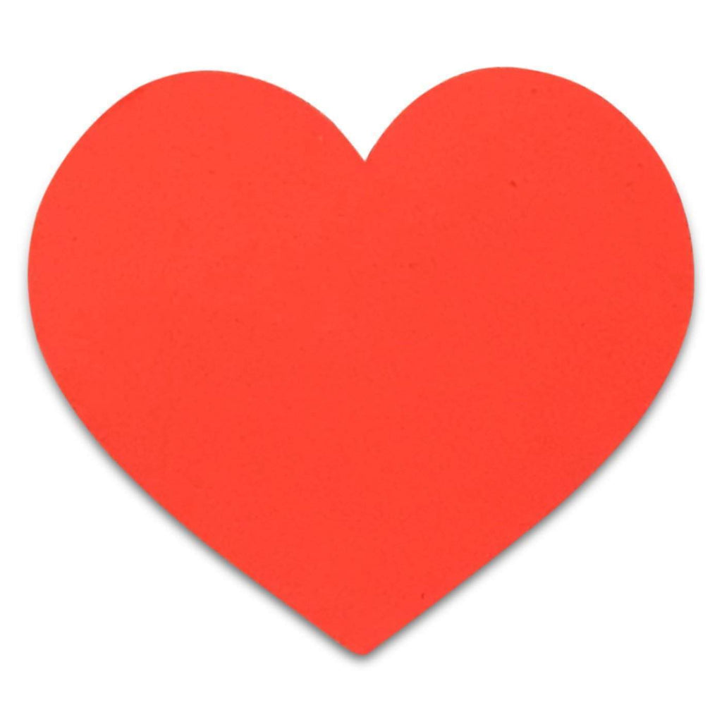 Leather Hearts *NEW colors added!*-no slip leather hair bows no slip leather hair clips-Moo G Clips