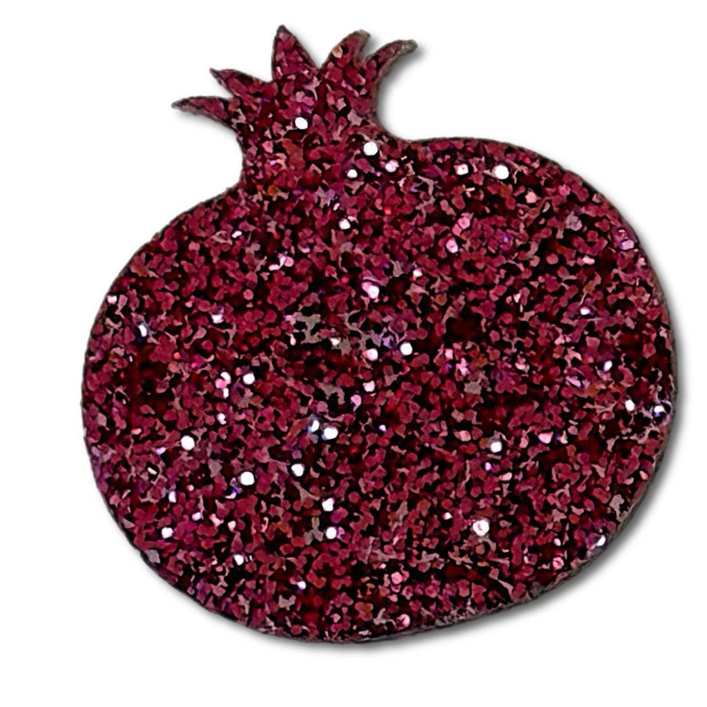 Pomegranate Spinner Rings *NEW!*-girls pom pom party headbands-Moo G Clips