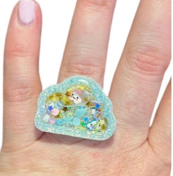 Resin Liquid Shaker Rings-Clearance no slip hair clips-Flower No slip hair clips-Animal no slip hair clips-Star no slip hair clip-heart no slip hair clips-butterfly no slip hair clips-Moo G Clips