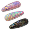 Sequin Larger Simple Snap Clip Sets-snap clip hair clip - no slip hair accessories - party favor- baby-Moo G Clips