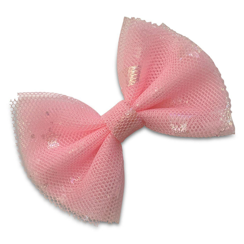 Small Tulle Hair Bows *NEW COLORS ADDED!*-Clearance no slip hair clips-Flower No slip hair clips-Animal no slip hair clips-Star no slip hair clip-heart no slip hair clips-butterfly no slip hair clips-Moo G Clips