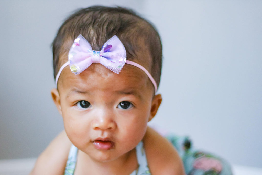 Small Tulle Hair Bows *NEW COLORS ADDED!*-Clearance no slip hair clips-Flower No slip hair clips-Animal no slip hair clips-Star no slip hair clip-heart no slip hair clips-butterfly no slip hair clips-Moo G Clips