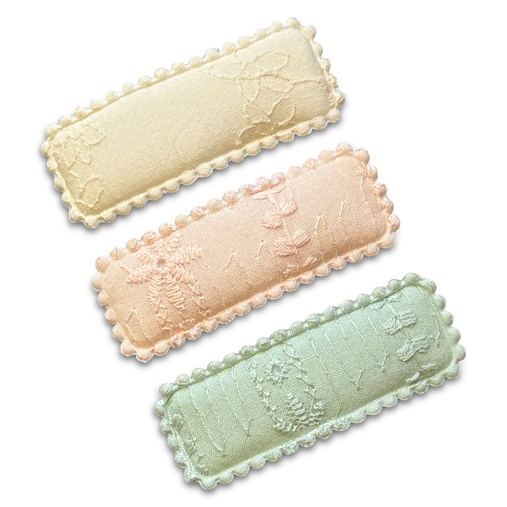 Square Larger Simple Snap Clip Sets-snap clip hair clip - no slip hair accessories - party favor- baby-Moo G Clips