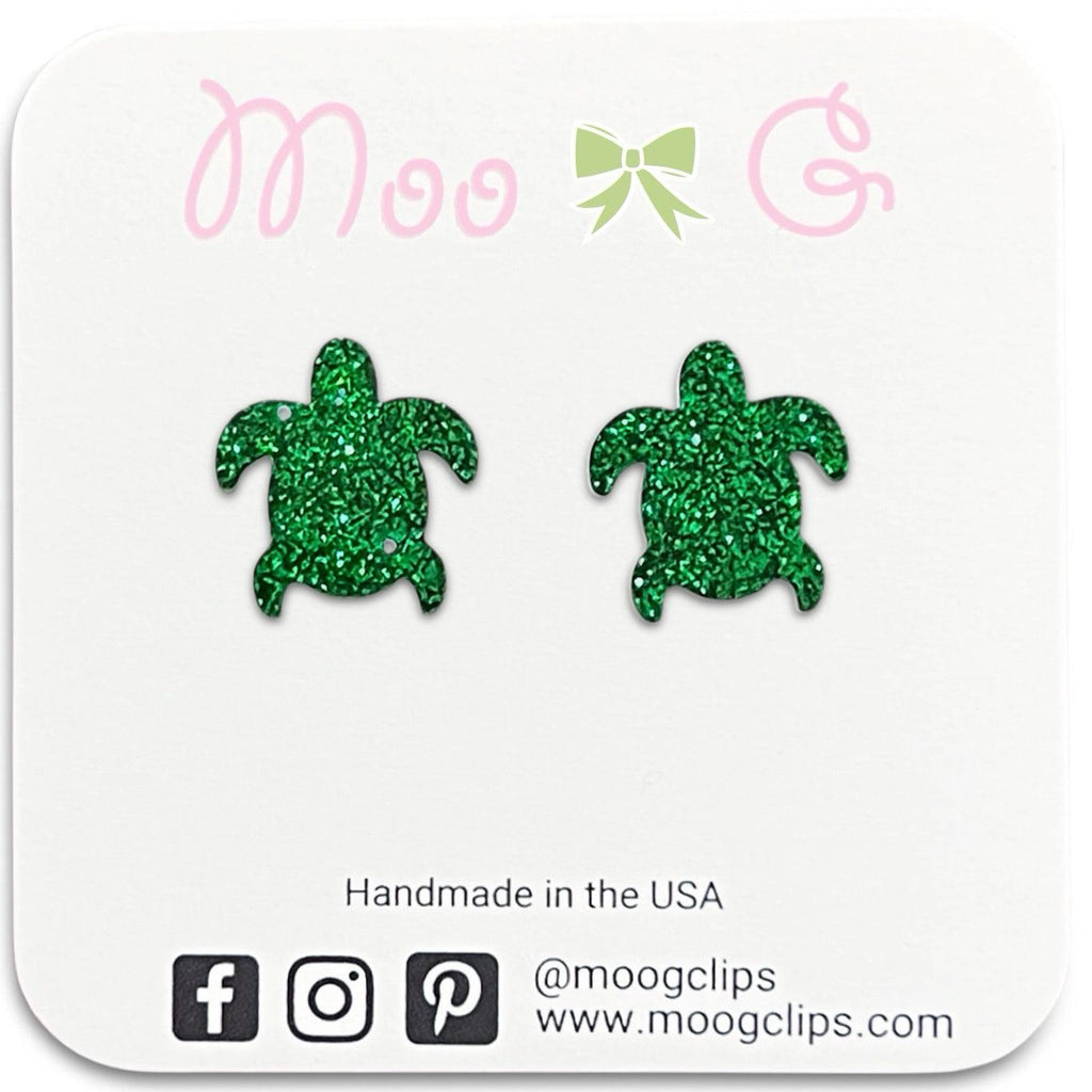 Turtle Resin Earrings *NEW!*-Clearance no slip hair clips-Flower No slip hair clips-Animal no slip hair clips-Star no slip hair clip-heart no slip hair clips-butterfly no slip hair clips-Moo G Clips