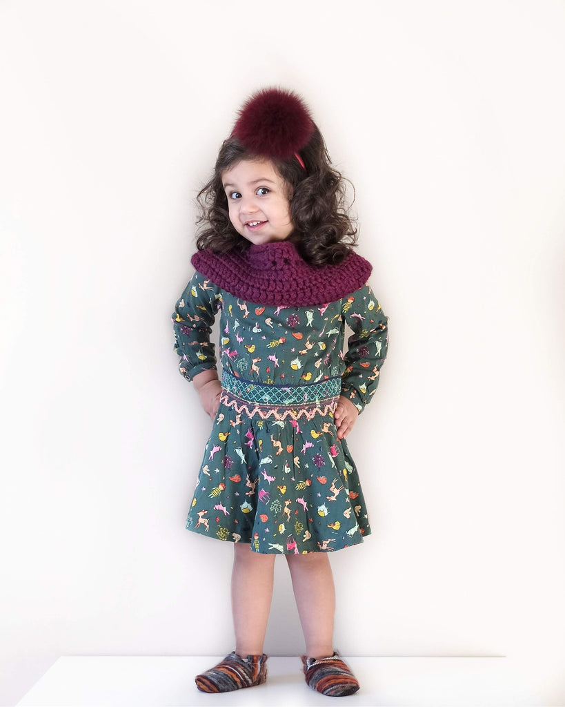 XLarge Pom Head Bands-girls pom pom party headbands-Moo G Clips