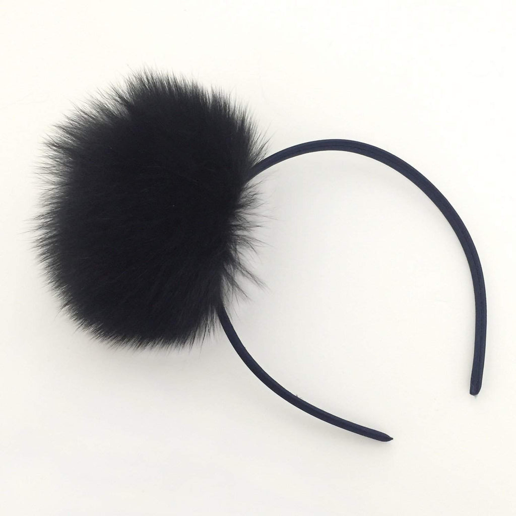 XLarge Pom Head Bands-girls pom pom party headbands-Moo G Clips