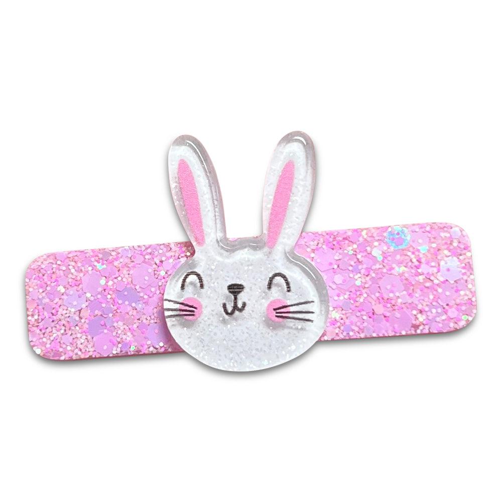Bunny Rabbit Resin Hair Clips *NEW!*-Clearance no slip hair clips-Flower No slip hair clips-Animal no slip hair clips-Star no slip hair clip-heart no slip hair clips-butterfly no slip hair clips-Moo G Clips