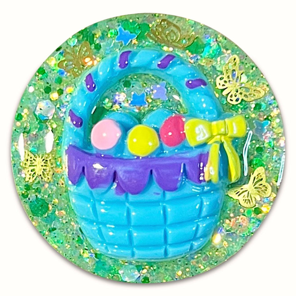 Circular Easter Basket Resin Hair Clips & More-Clearance no slip hair clips-Flower No slip hair clips-Animal no slip hair clips-Star no slip hair clip-heart no slip hair clips-butterfly no slip hair clips-Moo G Clips