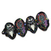Glitter Hand Painted Wide Halloween Resin Hair Clips-Clearance no slip hair clips-Flower No slip hair clips-Animal no slip hair clips-Star no slip hair clip-heart no slip hair clips-butterfly no slip hair clips-Moo G Clips