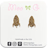 Gold Rocket Ship Resin Earrings-Clearance no slip hair clips-Flower No slip hair clips-Animal no slip hair clips-Star no slip hair clip-heart no slip hair clips-butterfly no slip hair clips-Moo G Clips