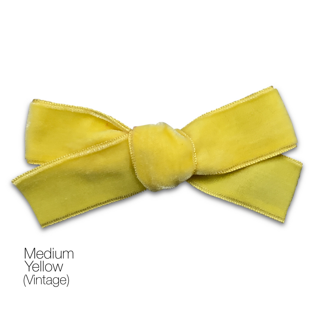 Hair Clips - Medium Velvet Hair Bows - Baby Bows - Baby Gift-no slip velvet hair bows no slip velvethair clips-Moo G Clips