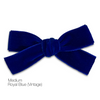 Hair Clips - Medium Velvet Hair Bows - Baby Bows - Baby Gift-no slip velvet hair bows no slip velvethair clips-Moo G Clips