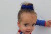 Hair Clips - Medium Velvet Hair Bows - Baby Bows - Baby Gift-no slip velvet hair bows no slip velvethair clips-Moo G Clips