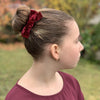 Hair Clips - Medium Velvet Hair Bows - Baby Bows - Baby Gift-no slip velvet hair bows no slip velvethair clips-Moo G Clips