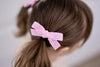 Hair Clips - Small Velvet Hair Bows - Baby Bows - Baby Gift-no slip velvet hair bows no slip velvethair clips-Moo G Clips