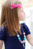Hair Clips - Small Velvet Hair Bows - Baby Bows - Baby Gift-no slip velvet hair bows no slip velvethair clips-Moo G Clips