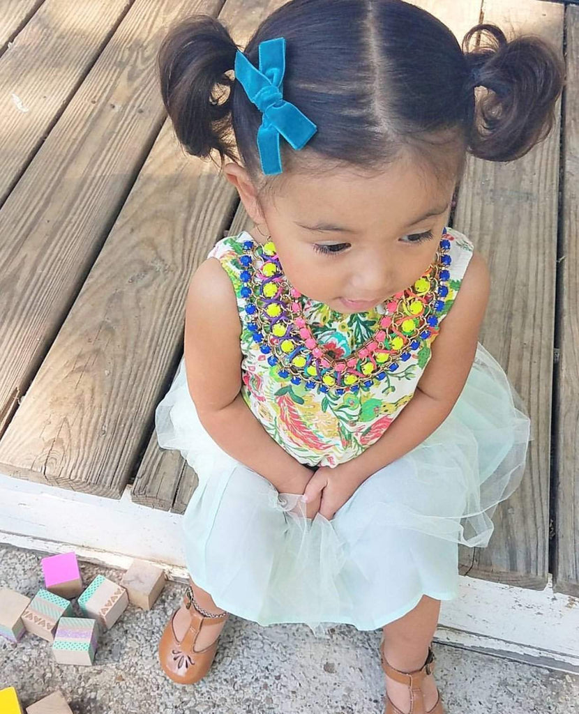 Hair Clips - Small Velvet Hair Bows - Baby Bows - Baby Gift-no slip velvet hair bows no slip velvethair clips-Moo G Clips