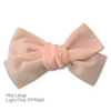 Hair Clips -XLarge Velvet Hair Bows - Baby Bows - Baby Gift-no slip velvet hair bows no slip velvethair clips-Moo G Clips