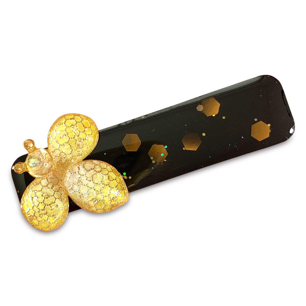 Insect Charmed Resin Bar Hair Clips-Clearance no slip hair clips-Flower No slip hair clips-Animal no slip hair clips-Star no slip hair clip-heart no slip hair clips-butterfly no slip hair clips-Moo G Clips