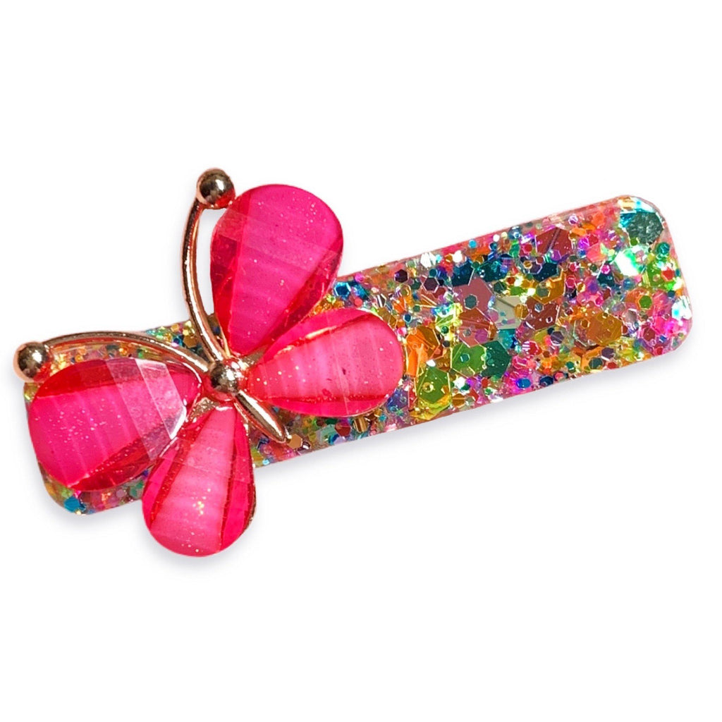 Insect Charmed Resin Bar Hair Clips-Clearance no slip hair clips-Flower No slip hair clips-Animal no slip hair clips-Star no slip hair clip-heart no slip hair clips-butterfly no slip hair clips-Moo G Clips
