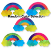 LIMITED EDITION Leather Rainbow-Rainbow Hair Bows-no slip leather hair bows no slip leather hair clips-Moo G Clips