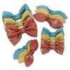 Primary Shimmer Leather Hair Bows-Clearance no slip hair clips-Flower No slip hair clips-Animal no slip hair clips-Star no slip hair clip-heart no slip hair clips-butterfly no slip hair clips-Moo G Clips