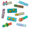 Sea Life Collection Resin Hair Clips-Clearance no slip hair clips-Flower No slip hair clips-Animal no slip hair clips-Star no slip hair clip-heart no slip hair clips-butterfly no slip hair clips-Moo G Clips