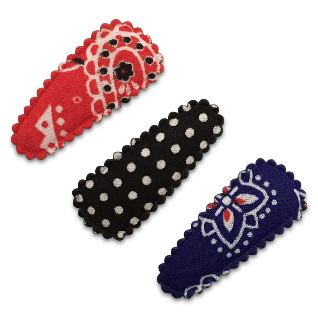 Small Simple Snap Clip Sets-snap clip hair clip - no slip hair accessories - party favor- baby-Moo G Clips