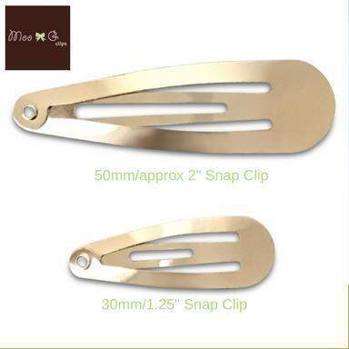 Small Simple Snap Clip Sets-snap clip hair clip - no slip hair accessories - party favor- baby-Moo G Clips