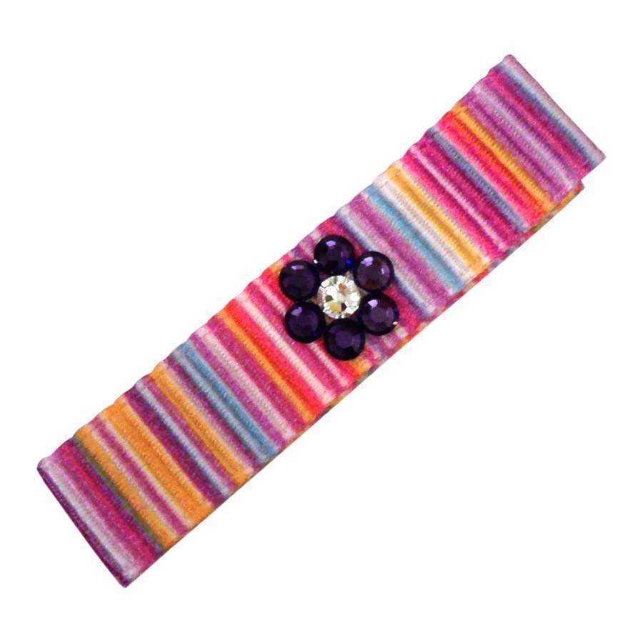 Specialty Crystal Hair Clippies-no slip crystal hair clips - no slip crystal snap clips - no slip crystal hair bows-Moo G Clips