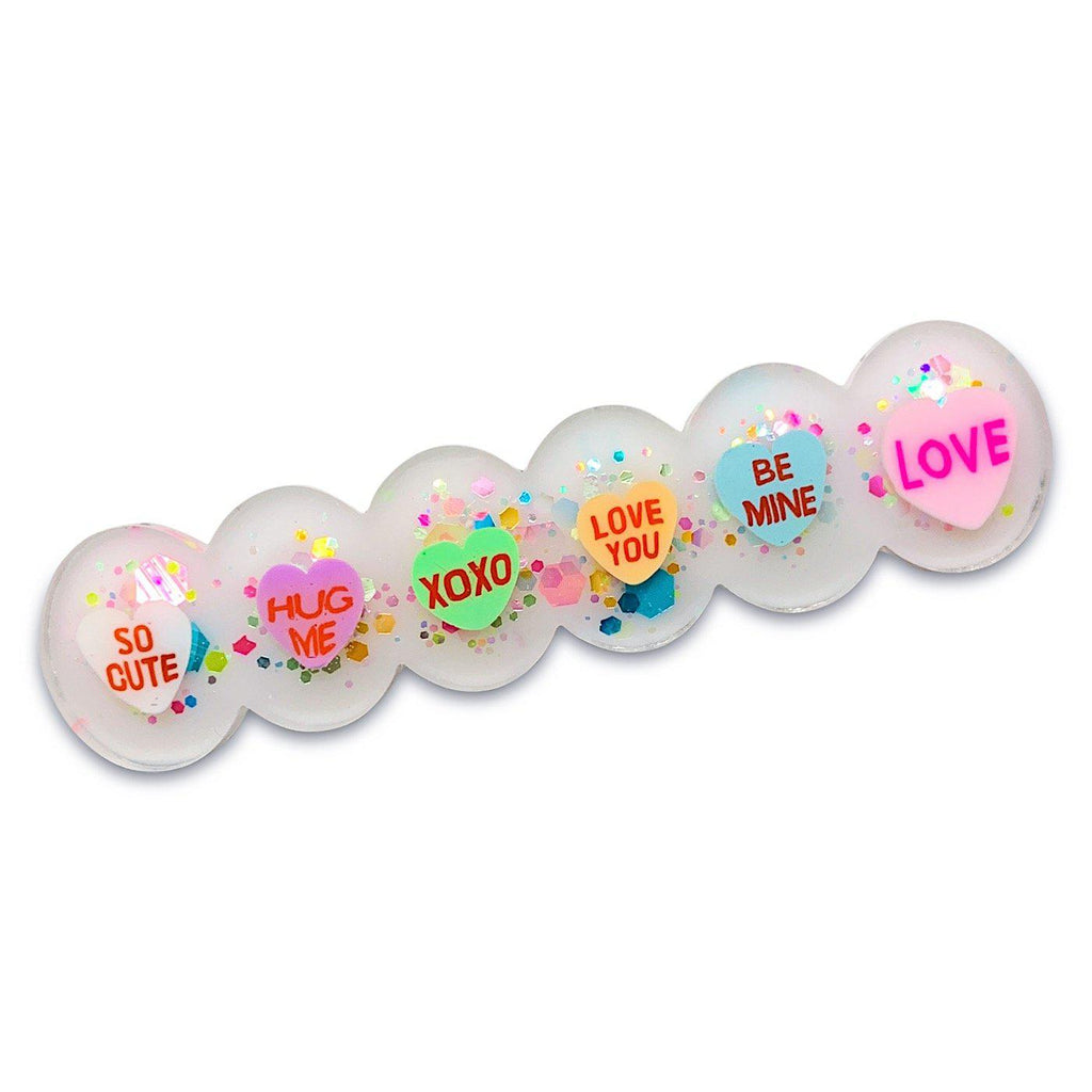 Valentine’s Resin Confetti Bar Hair Clips-Clearance no slip hair clips-Flower No slip hair clips-Animal no slip hair clips-Star no slip hair clip-heart no slip hair clips-butterfly no slip hair clips-Moo G Clips