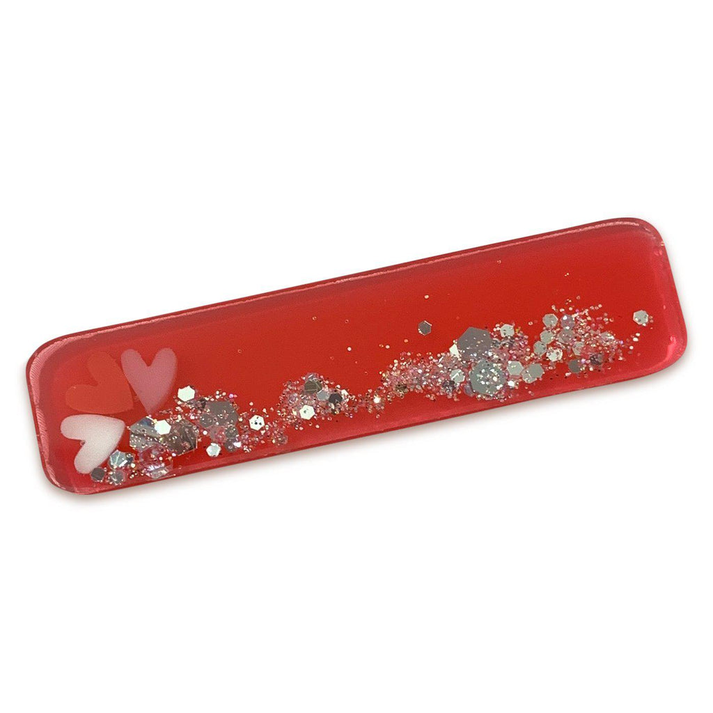 Valentine’s Resin Confetti Bar Hair Clips-Clearance no slip hair clips-Flower No slip hair clips-Animal no slip hair clips-Star no slip hair clip-heart no slip hair clips-butterfly no slip hair clips-Moo G Clips