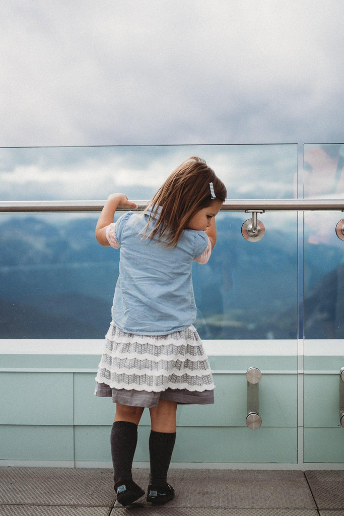 Winter Simple Hair Clippies-Petite Hair Clips - Girls Hair no slip Accessories - Party Clips Ponytail Bows-Moo G Clips